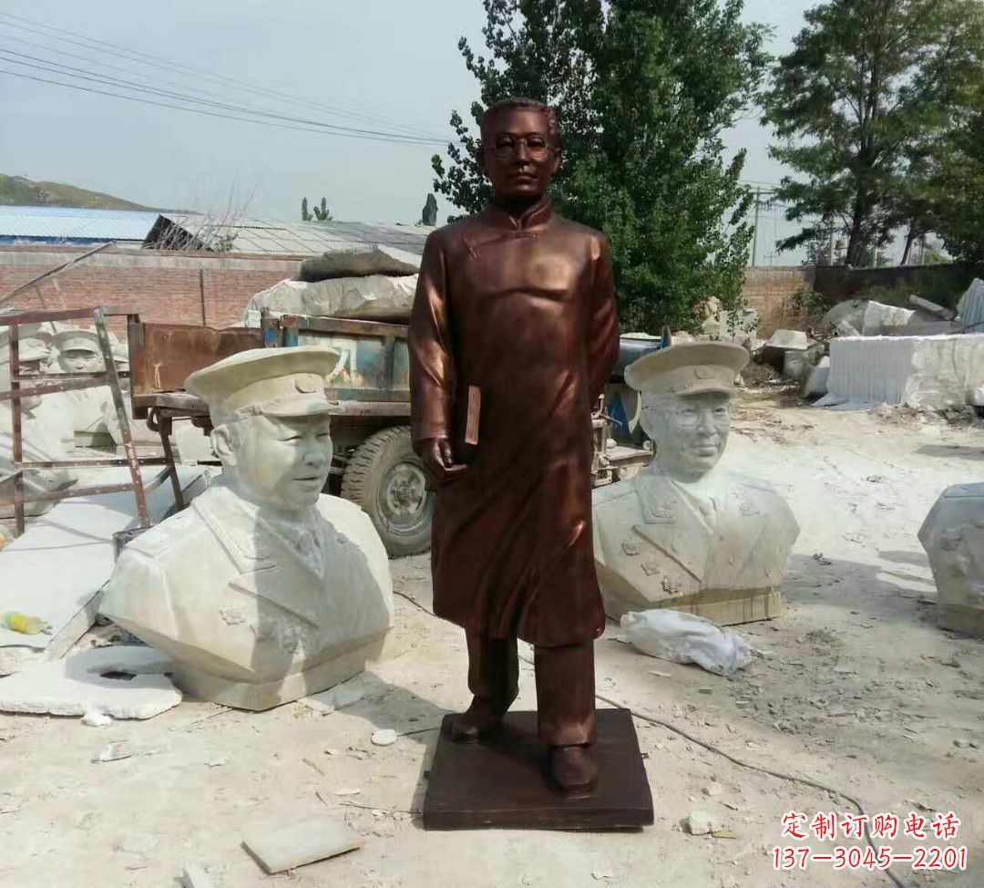 大同匠心精神打造经典陶行知雕塑