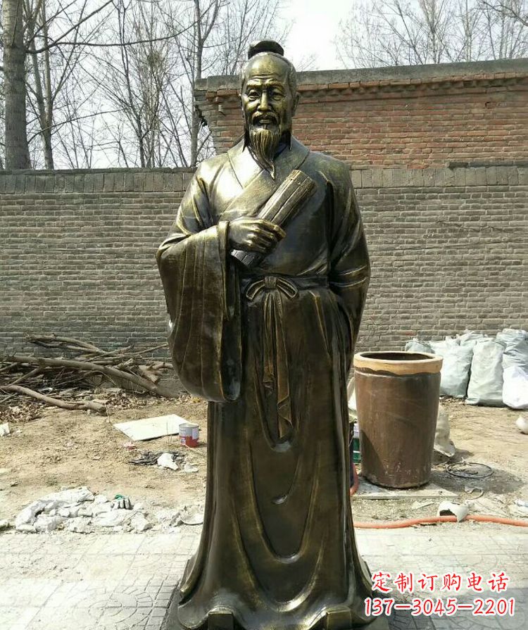 大同领雕塑:以张仲景铜雕为典范的传统工艺