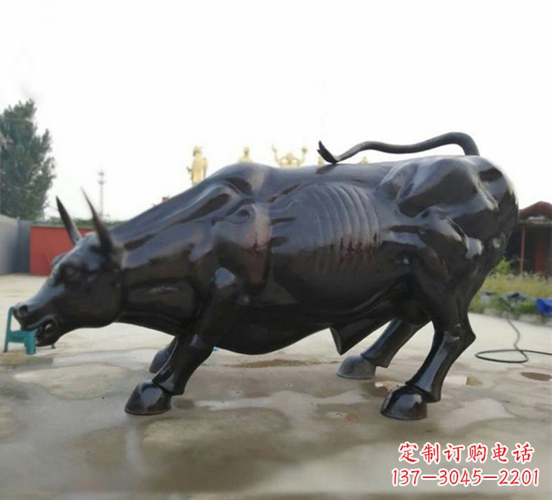 大同定制牛铜雕塑,品质卓越!