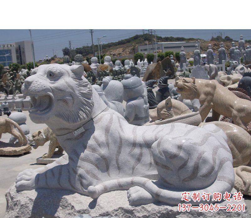 大同专业雕刻精美的老虎石雕