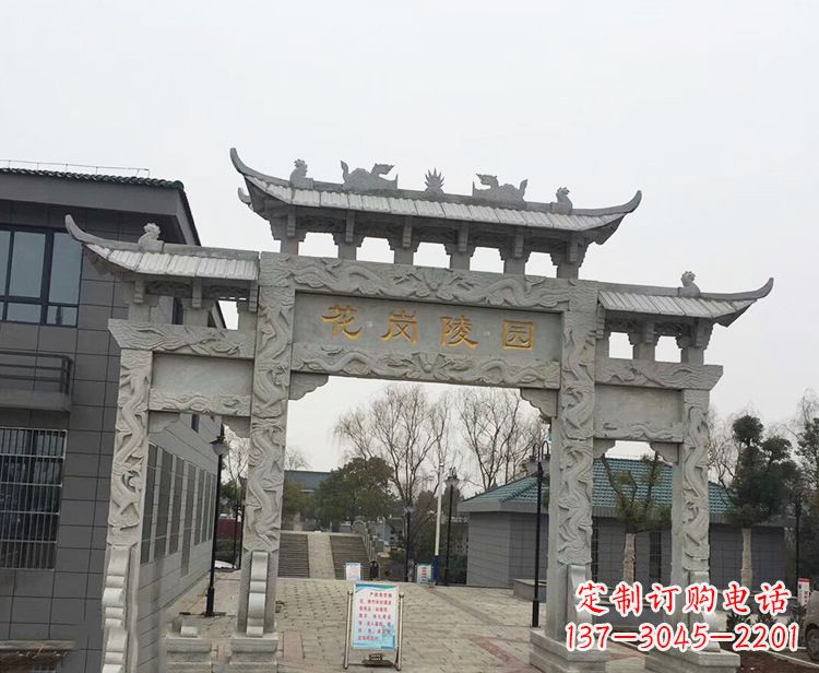大同牌楼石雕