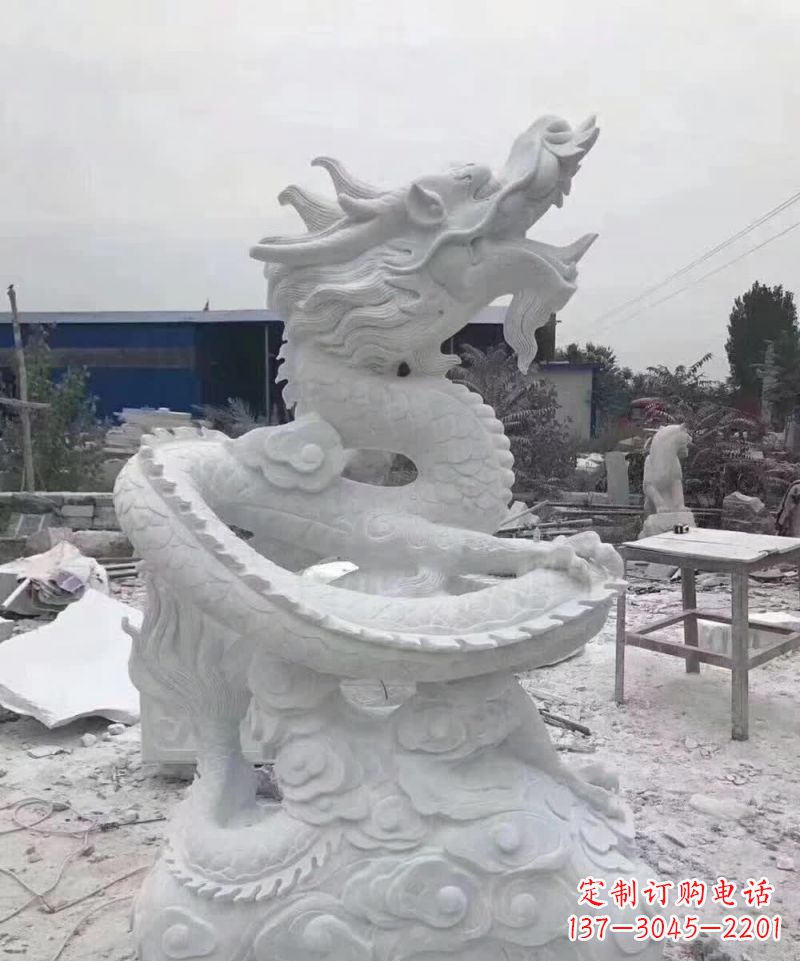 大同特色盘龙景观石雕,品质超凡的艺术杰作