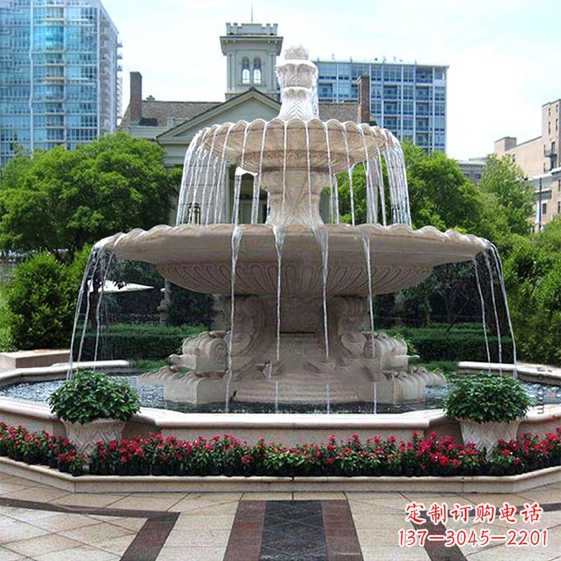 大同喷泉石雕风水