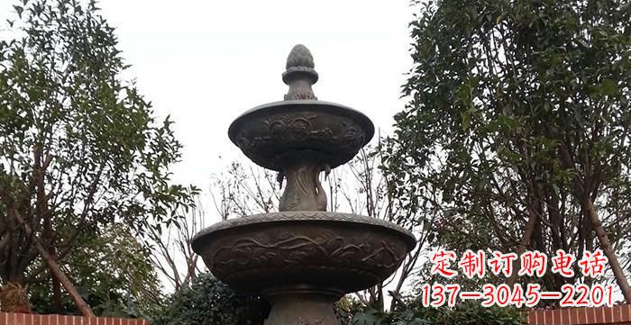 大同喷泉铜雕