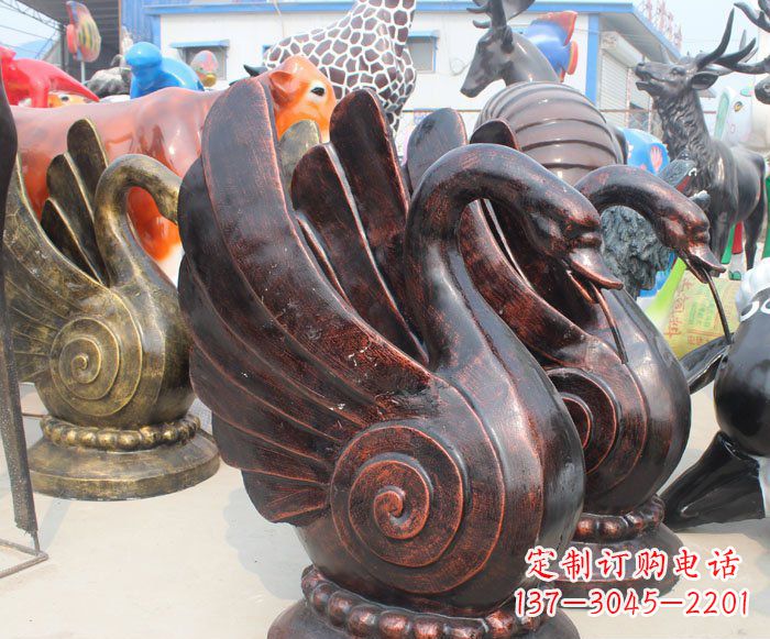 大同以无与伦比的艺术品呈现——中领雕塑天鹅雕塑