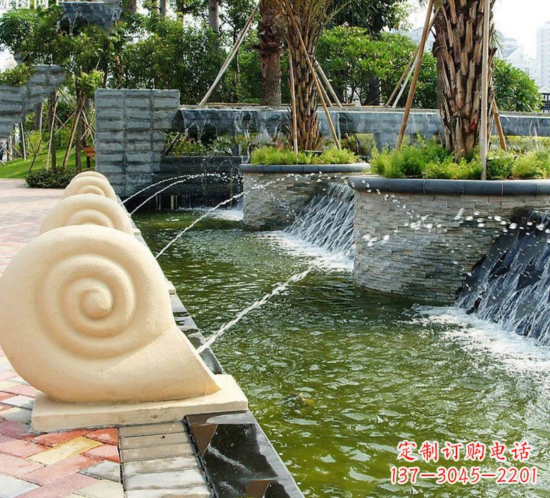 大同蜗牛石雕塑|带你走进自然的美丽