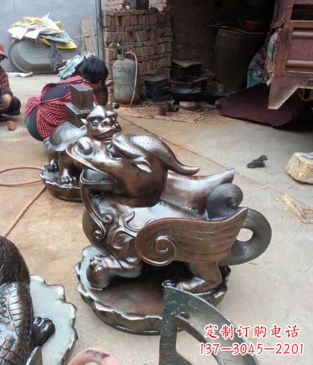 大同中领雕塑貔貅铜雕高雅非凡