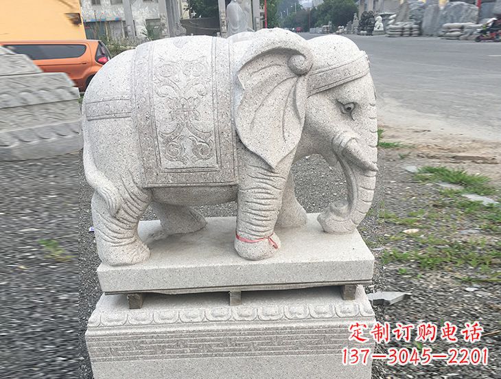 大同仿古大象雕塑，精致造型，质感卓越