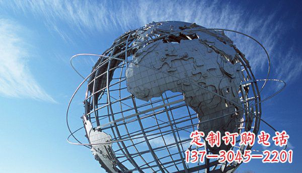 大同精致的不锈钢地球雕塑