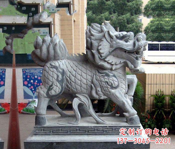 大同精美绝伦的麒麟雕塑