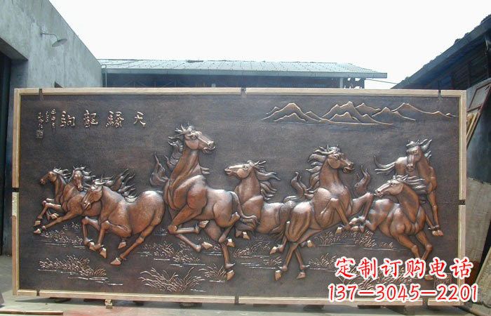 大同中领雕塑:古典造型的精美马雕塑