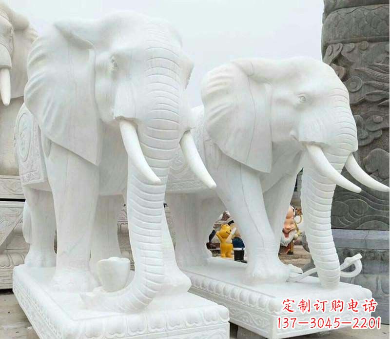 大同拥有大象雕塑,尽享优雅生活