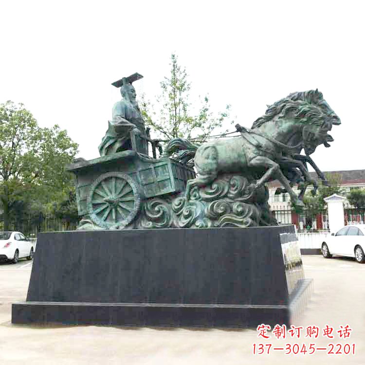 大同秦始皇雕塑,震撼历史魅力