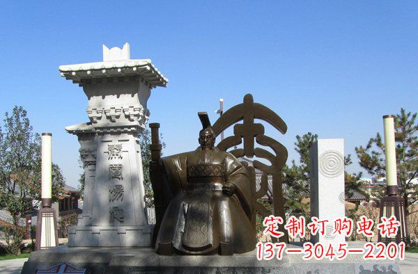 大同秦始皇雕塑,精致细腻,传承历史之美