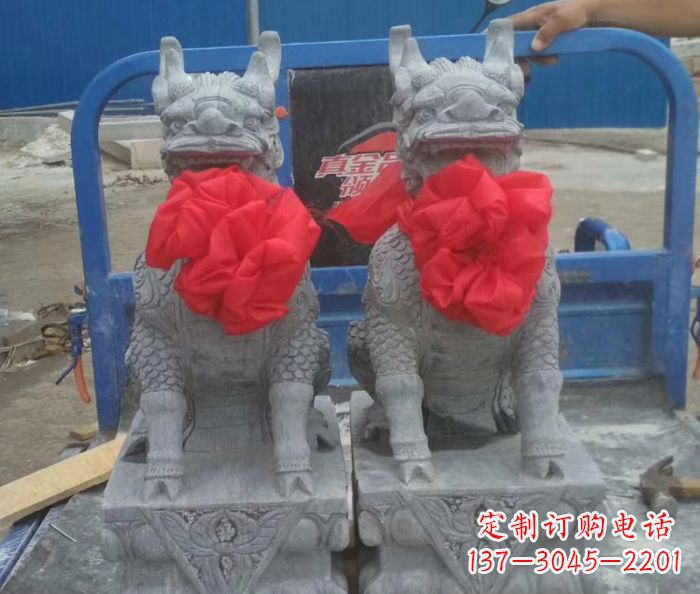 大同古典麒麟雕塑,带着神秘古典气息