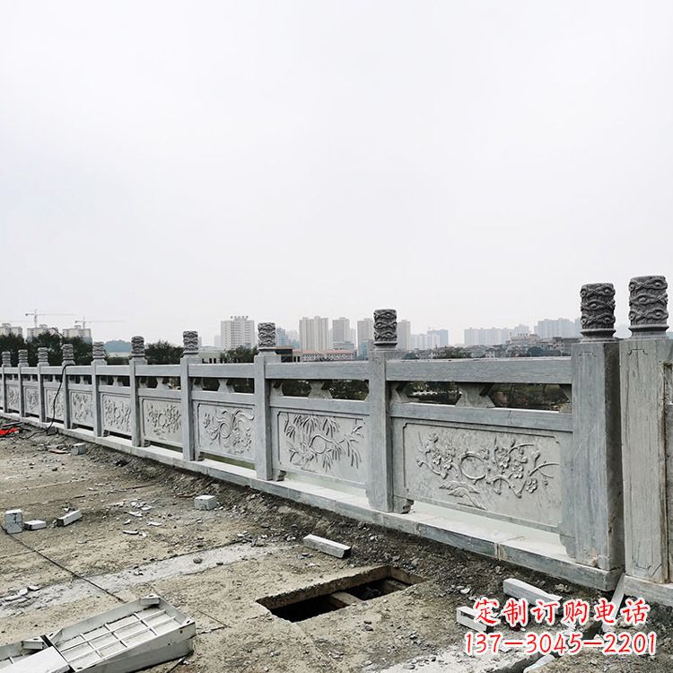 大同青石户外石雕栏板引人入胜的艺术之美