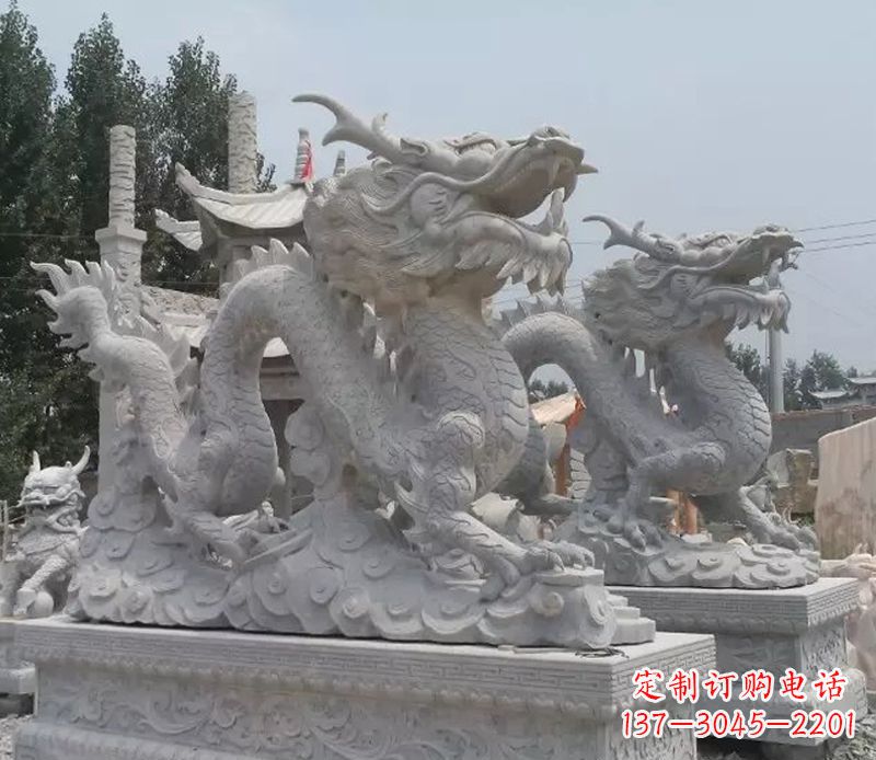 大同高质量青石龙雕制作