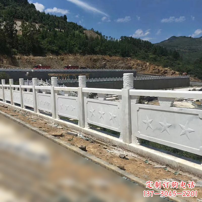 大同青石路桥栏板护栏雕塑:艺术精美,安全可靠