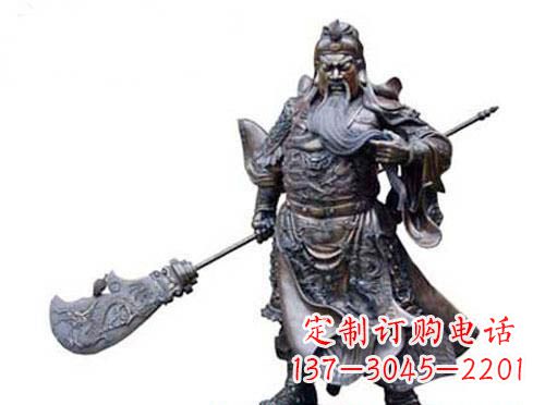 大同关羽青铜雕塑,传承历史的精神
