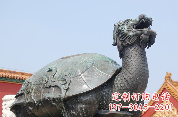 大同青铜龙雕塑,象征传统文化之美