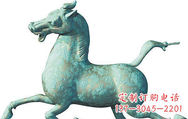 大同青铜马踏飞燕雕塑--给你不一样的精美家居装饰