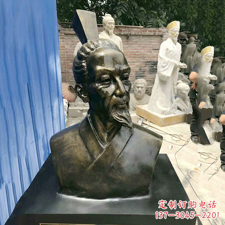 大同屈原雕塑仿铜头像，让您享受美好的艺术之美