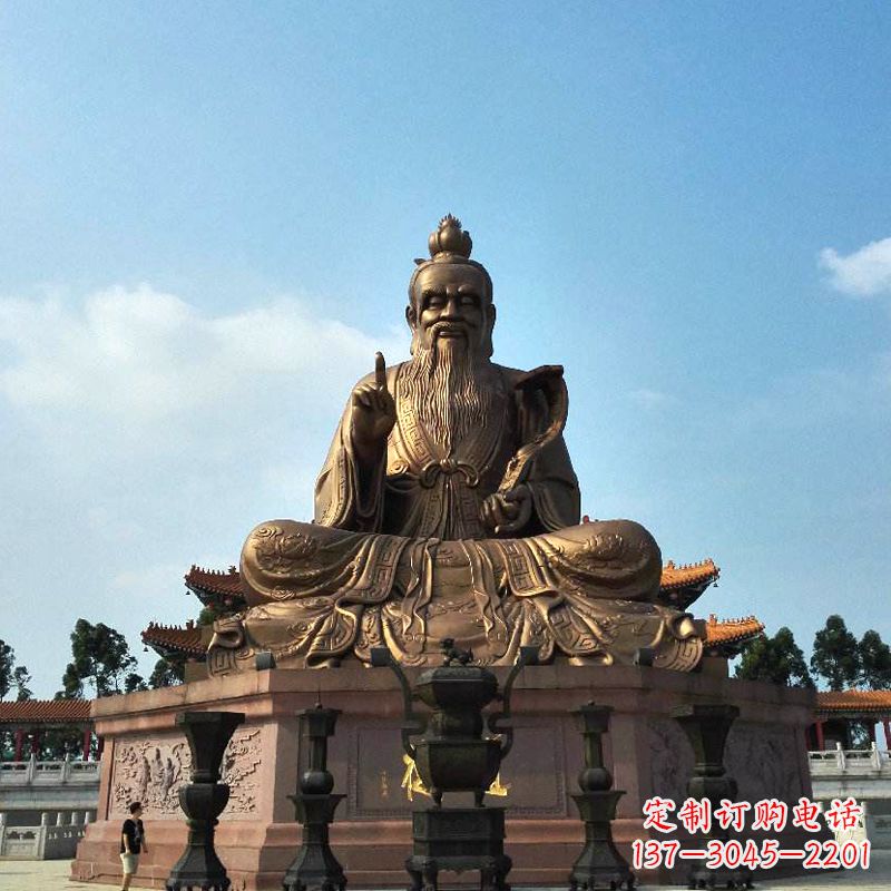大同中领雕塑-专业定制老子雕像