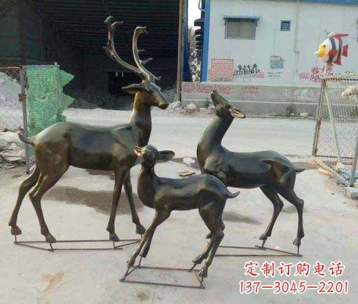 大同群雄逐鹿,铸就精致鹿雕