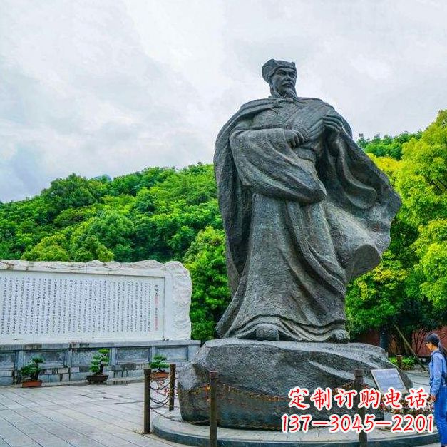 大同汇聚历史荣光——中领雕塑诸葛亮雕塑