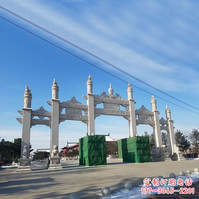 大同中领雕塑是一家致力于为客户提供精美牌坊雕…