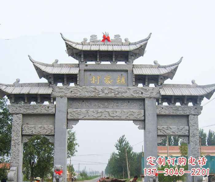 大同完美的牌楼石雕中领雕塑是一家专注于石雕定…