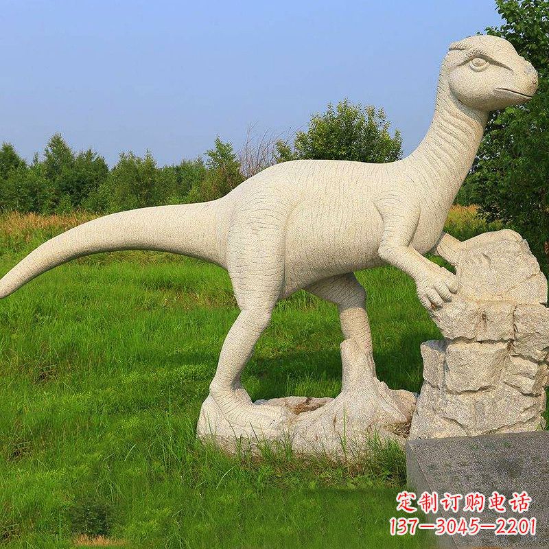 大同雕刻恐龙的砂岩艺术