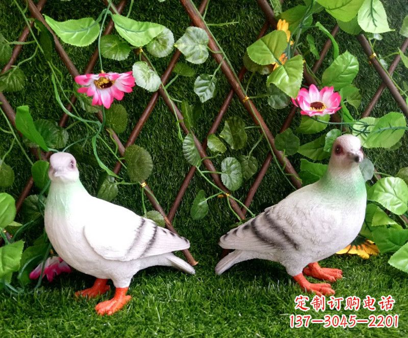 大同传递和平的鸽子雕塑