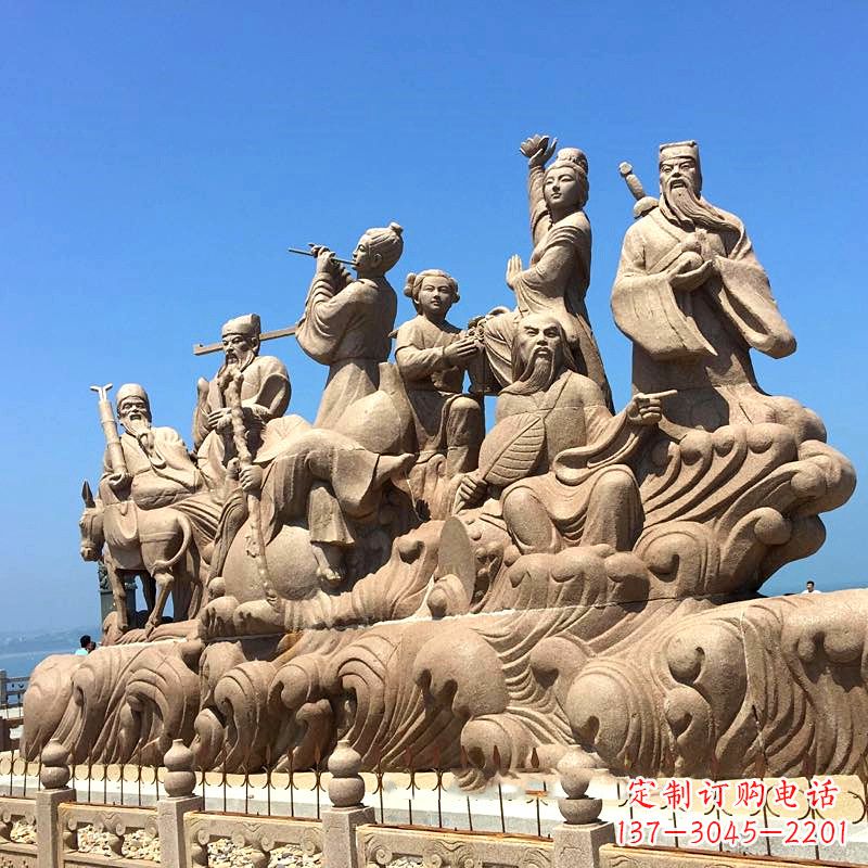 大同神秘八仙,精美石雕让你留恋