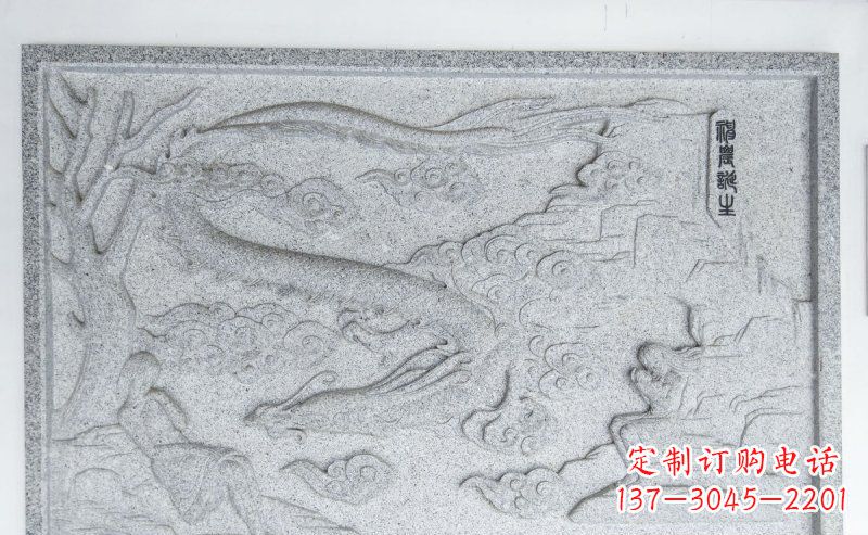 大同大理石龙雕塑,神有其形