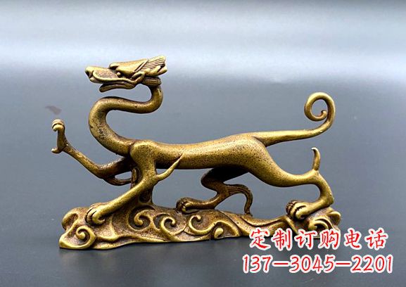 大同精美青龙雕塑深受艺术爱好者欢迎
