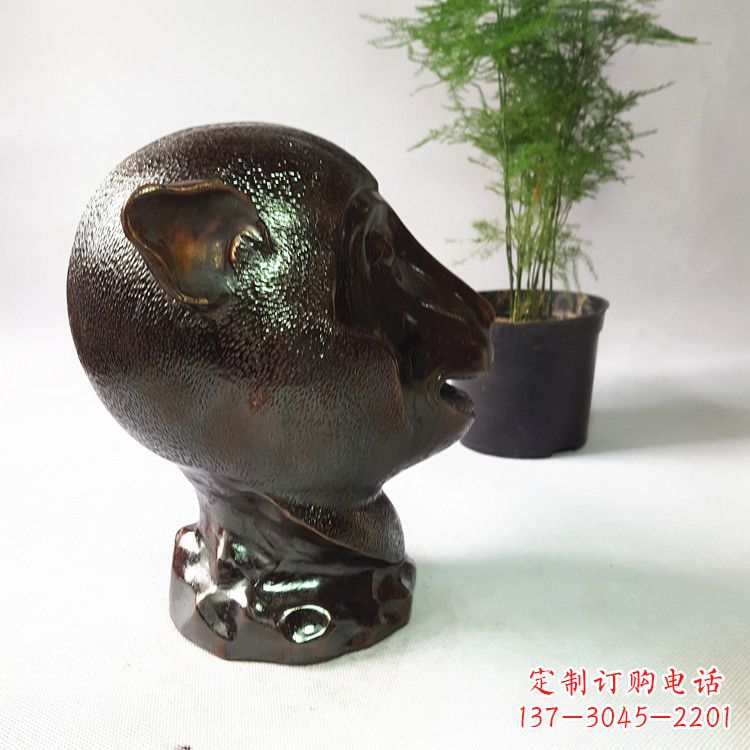 大同中领雕塑:精美艺术品——猴年生肖铜兽雕塑