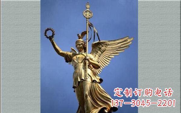 大同优雅的胜利女神铜雕