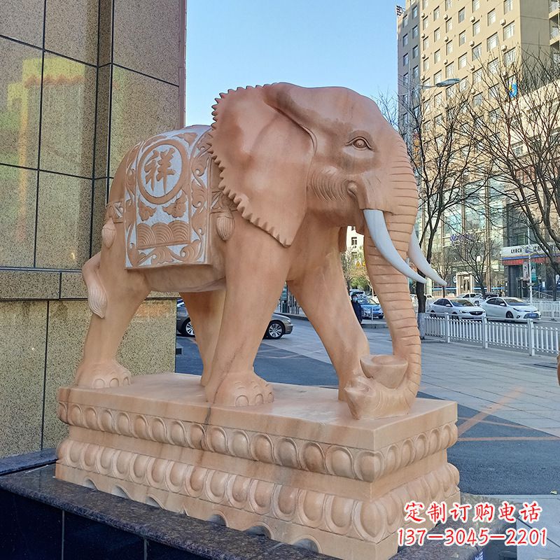 大同狮子大象石雕