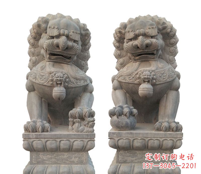 大同狮子石雕112