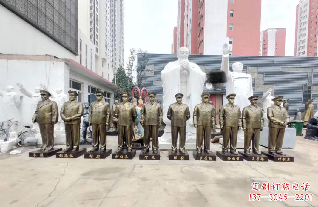 大同英勇战士铜雕,荣耀永载史册