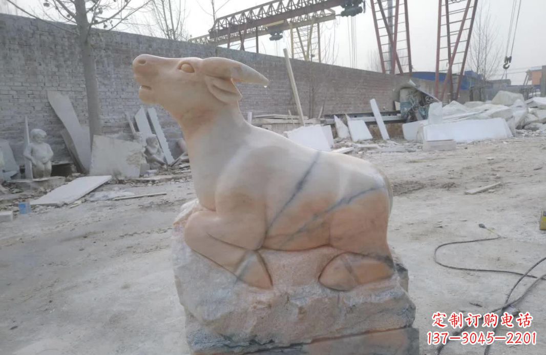 大同十二生肖动物石雕