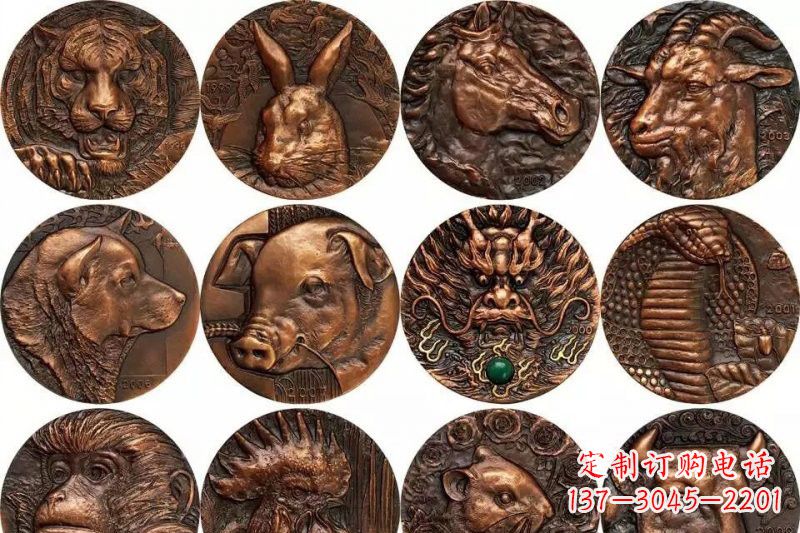 大同品质卓越的生肖铜浮雕