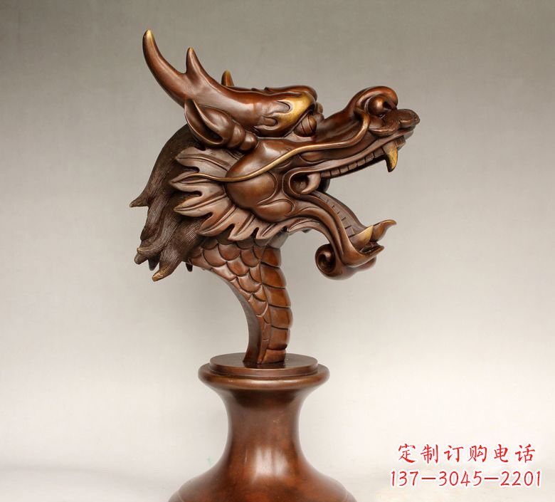 大同十二生肖兽首铜雕222