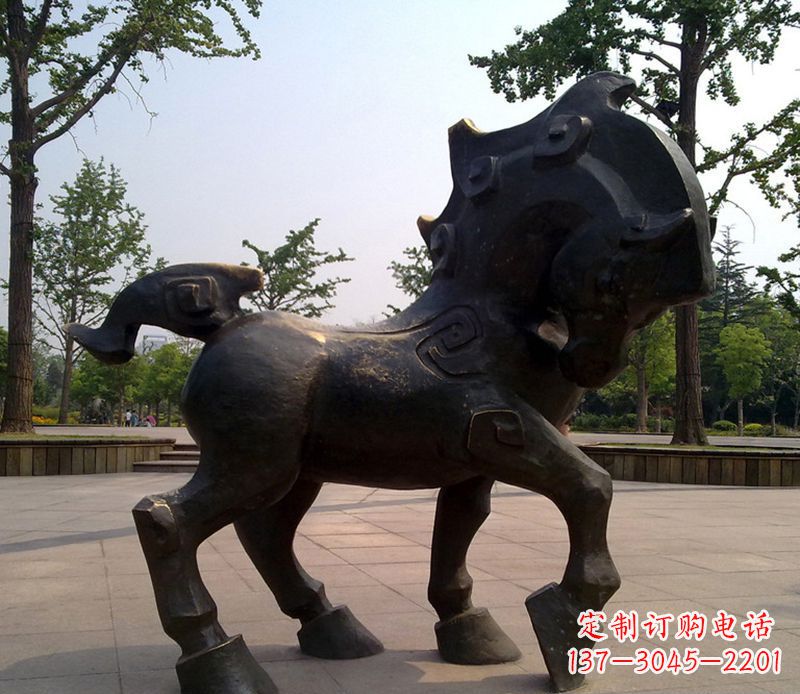 大同中领雕塑的十二生肖铜雕塑是一款独具特色的…