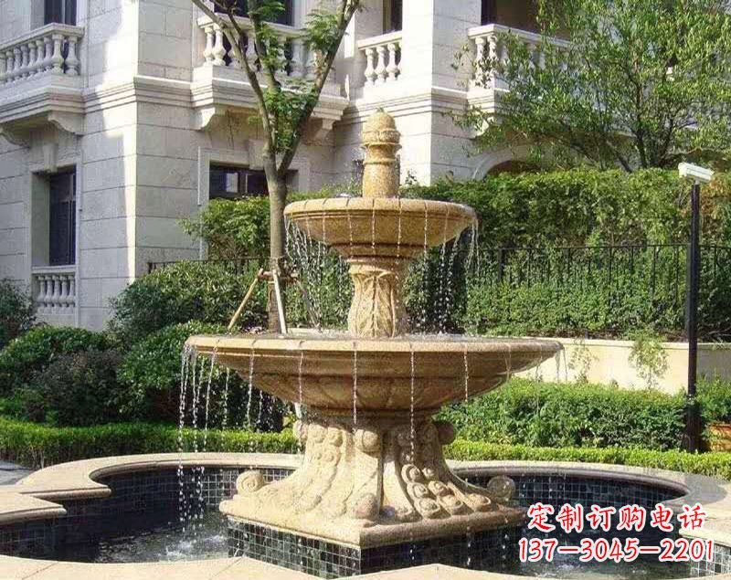 大同石雕 喷泉