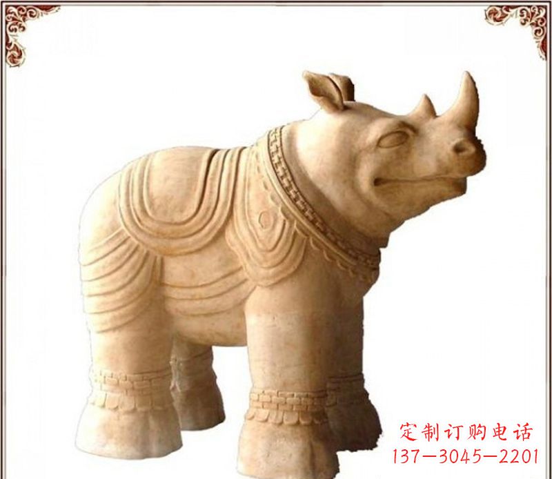 大同中领雕塑:精致的水牛雕塑