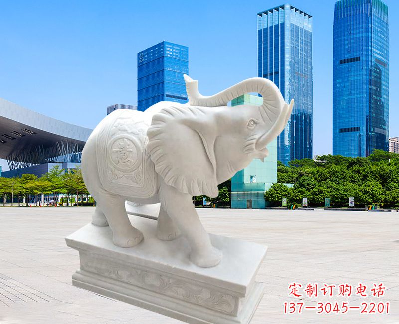 大同高品质大象喷泉雕塑