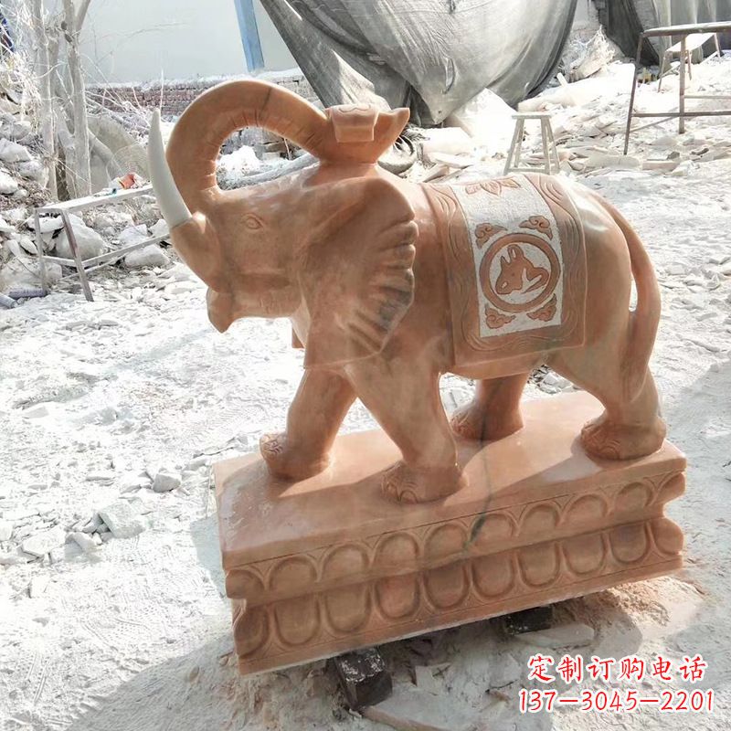 大同千百年大象雕塑,唤来招财、吉祥、安康