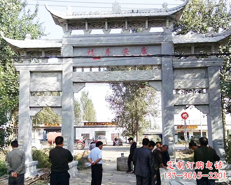 大同中领雕塑:专业制作精美的牌坊雕塑